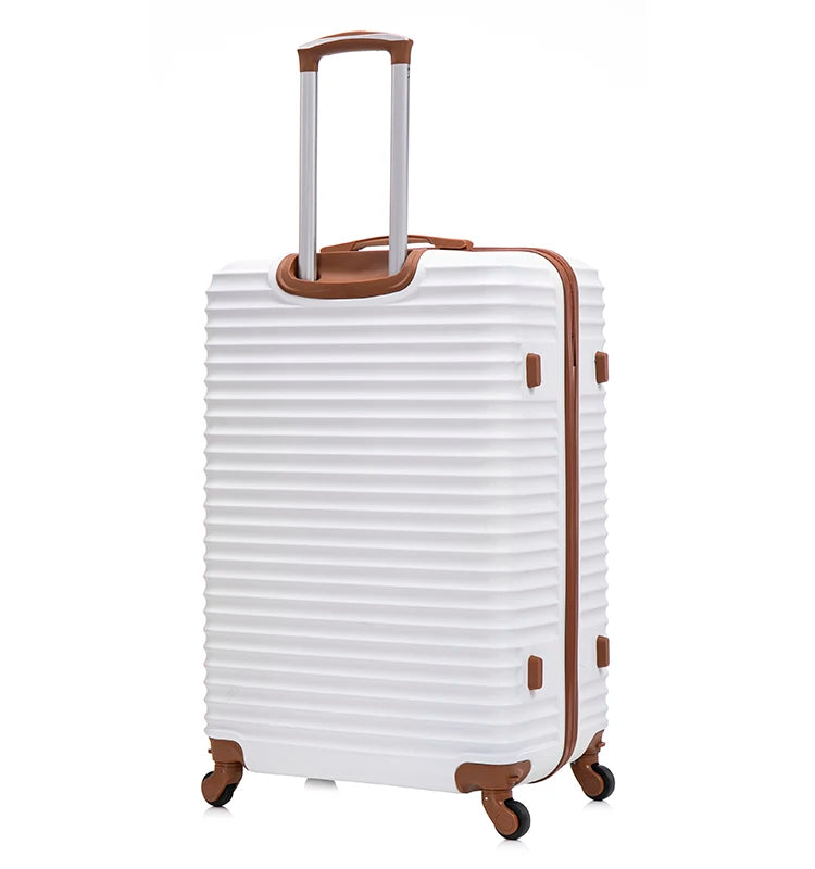 JMT-067658 Lightweight Durable 3-Piece Travel Suitcase Set - Trolley Luggage Bags for Effortless Travel