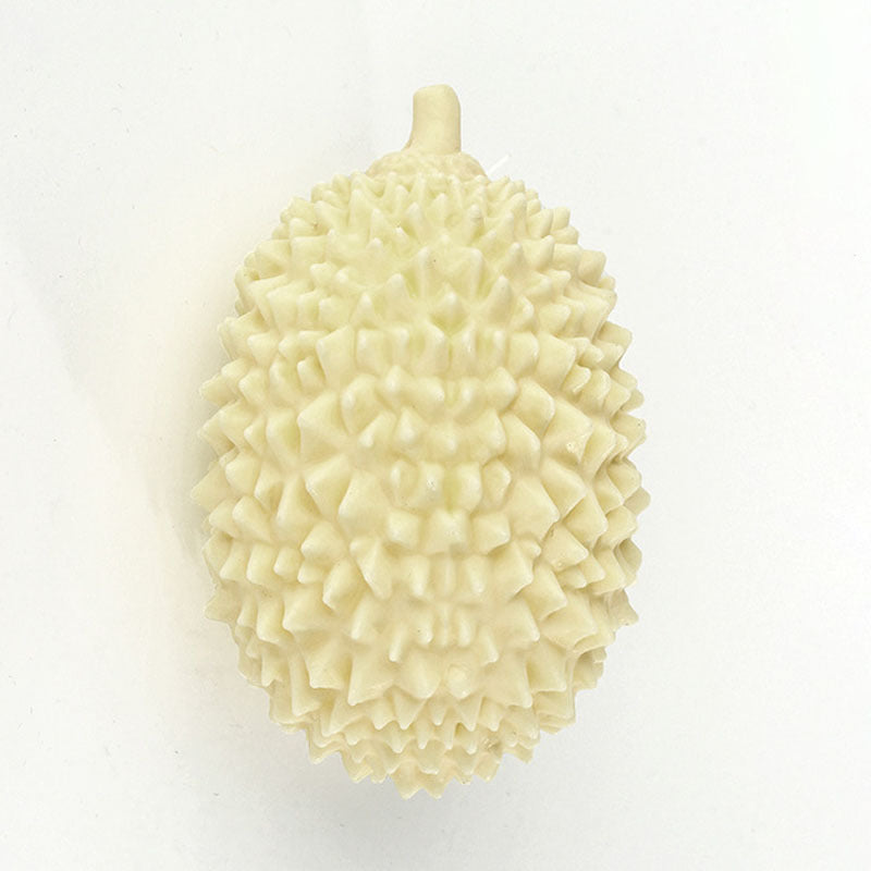 JMT-067914 Durian-Shaped Chewing Toy for Dogs - Squeaky Tooth Cleaning and Training Toy for Small and Medium Breeds