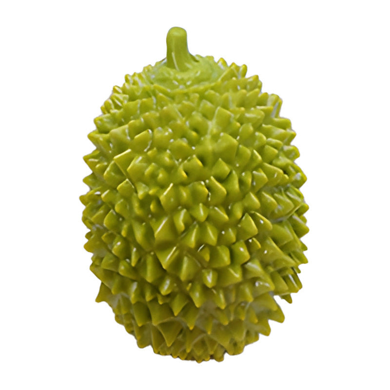 JMT-067914 Durian-Shaped Chewing Toy for Dogs - Squeaky Tooth Cleaning and Training Toy for Small and Medium Breeds