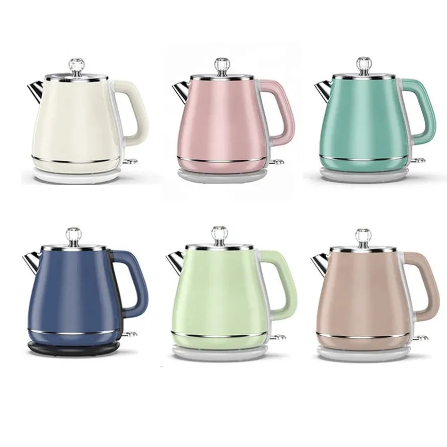 JMT-068042 1.8L Stainless Steel Double Wall Electric Kettle with Temperature Control for Home and Hotel Use