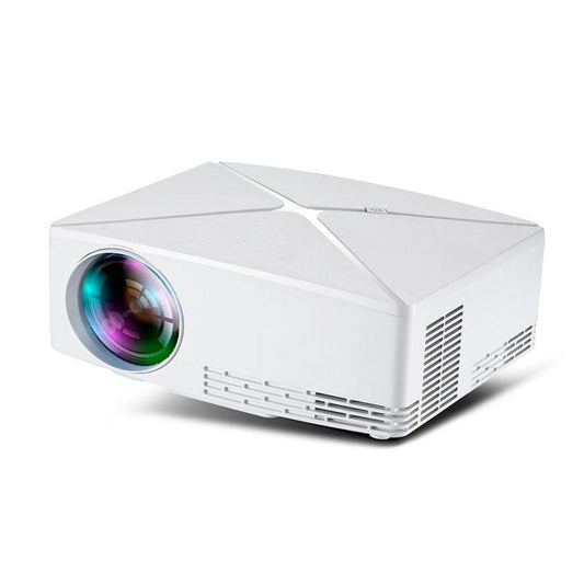 JMT-068106 C80 Mini Projector - Compact 720p Home Theater Experience with LED Projection, 30-200 Inch Display