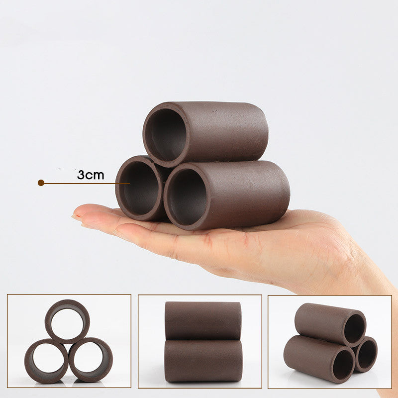 JMT-068106 Ceramic Fish Tank Spawning Pots in Various Designs and Hole Configurations