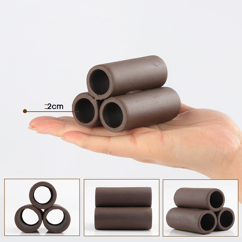 JMT-068106 Ceramic Fish Tank Spawning Pots in Various Designs and Hole Configurations