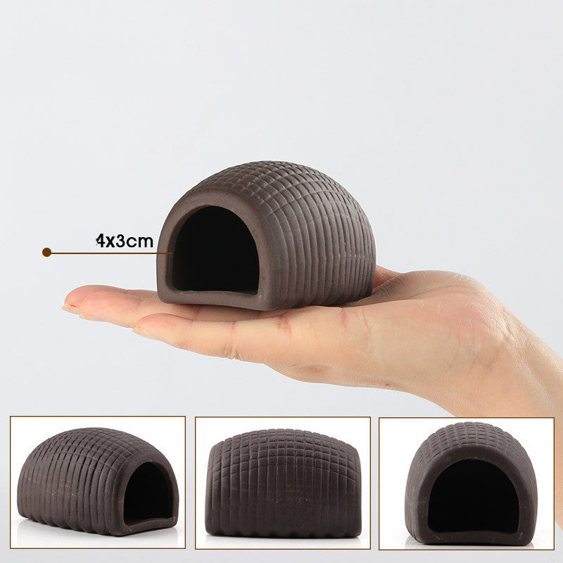 JMT-068106 Ceramic Fish Tank Spawning Pots in Various Designs and Hole Configurations