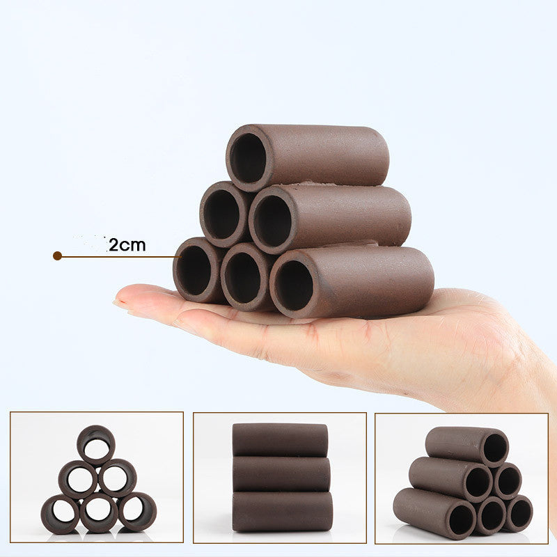 JMT-068106 Ceramic Fish Tank Spawning Pots in Various Designs and Hole Configurations