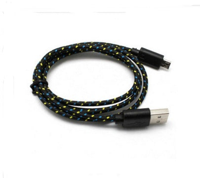JMT-068106 Nylon Braided USB Charging Data Cable for iPhone 5/6/6S - 3 Meters Long