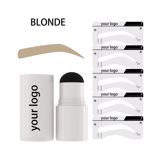 JMT-068362 Multicolor Hairline Shadow Fill for Natural Eyebrow Enhancement - Light Brown, 1G