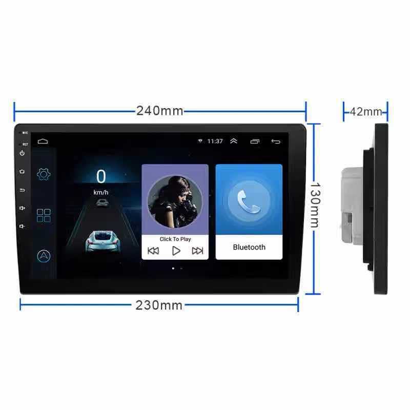JMT-068426 Large LCD Rotating Screen Car Navigation System
