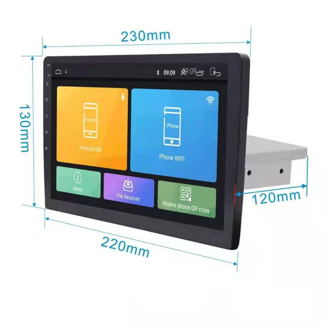 JMT-068426 Large LCD Rotating Screen Car Navigation System
