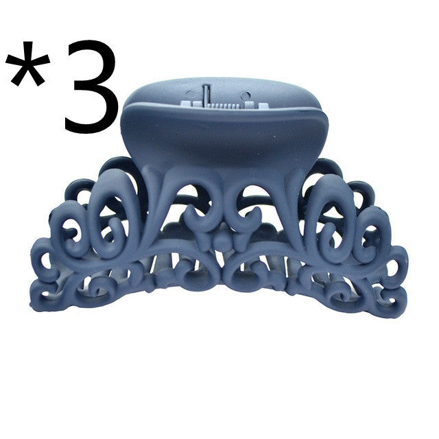 JMT-068618 Plastic Hair Claw Clip - 9.4 x 5.5 cm, Versatile and Stylish Hair Accessory