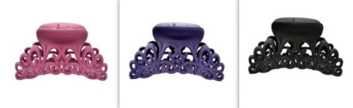 JMT-068618 Plastic Hair Claw Clip - 9.4 x 5.5 cm, Versatile and Stylish Hair Accessory