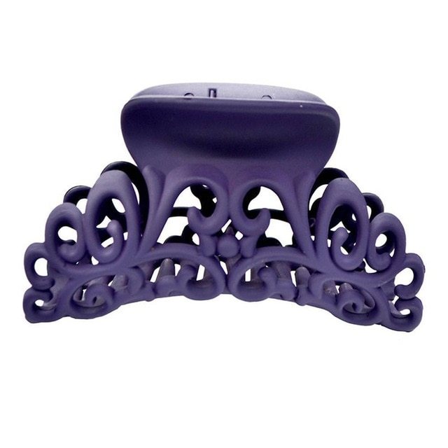 JMT-068618 Plastic Hair Claw Clip - 9.4 x 5.5 cm, Versatile and Stylish Hair Accessory