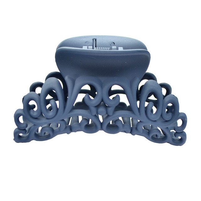 JMT-068618 Plastic Hair Claw Clip - 9.4 x 5.5 cm, Versatile and Stylish Hair Accessory