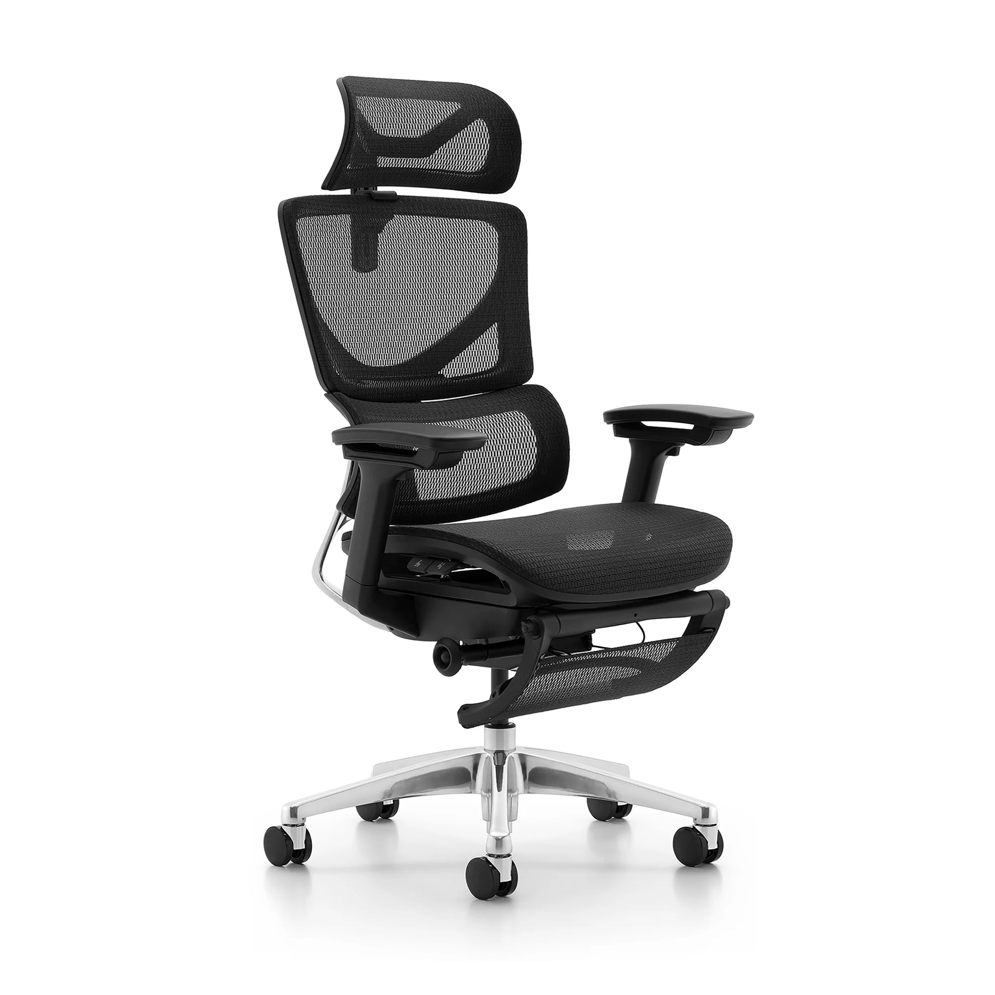 JMT-068682 Ergonomic 4D Armrest Lumbar Support Mesh Office Chair with Adjustable Backrest