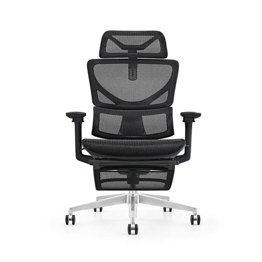 JMT-068682 Ergonomic 4D Armrest Lumbar Support Mesh Office Chair with Adjustable Backrest