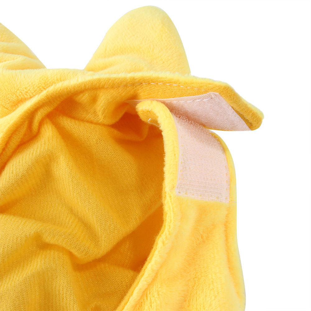 JMT-068746 Cartoon Starfish Cat Headgear - Plush Four Seasons Pet Accessory