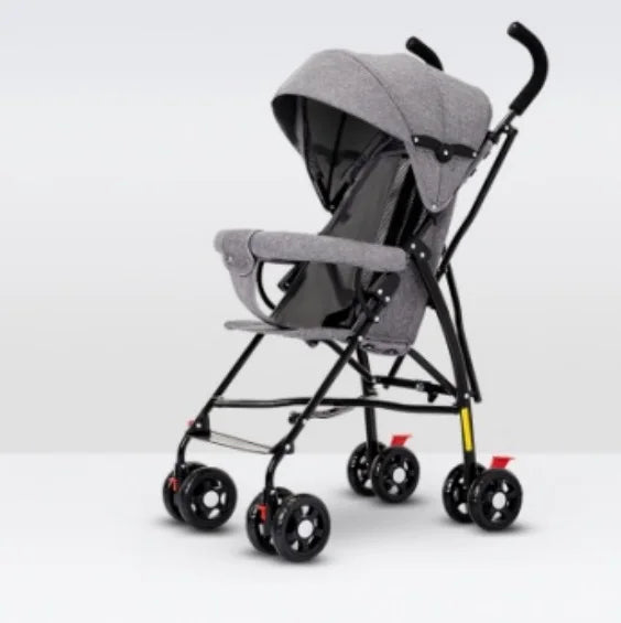 JMT-068938 Compact Stroller with Storage Frame and Integrated Cup Holder for Effortless Mobility