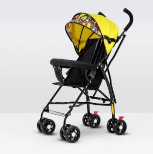 JMT-068938 Compact Stroller with Storage Frame and Integrated Cup Holder for Effortless Mobility
