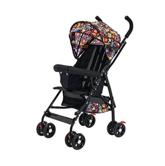 JMT-068938 Compact Stroller with Storage Frame and Integrated Cup Holder for Effortless Mobility