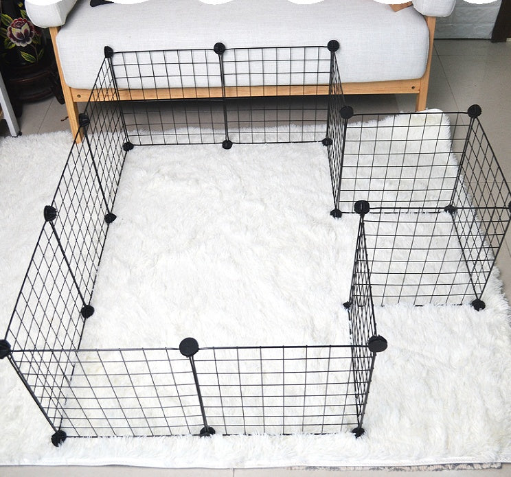 JMT-068938 Eco-Friendly Metal Pet Fence for Secure Outdoor Play areas