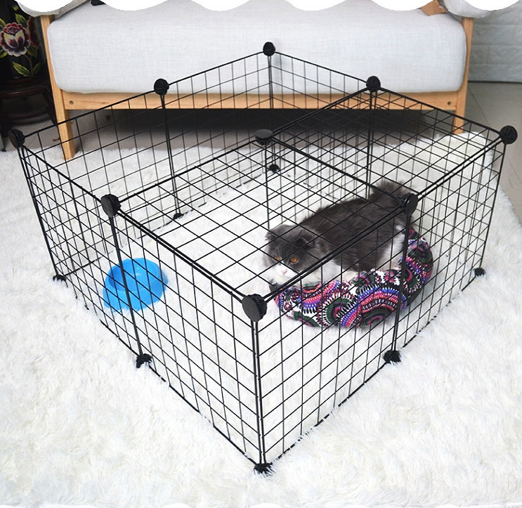 JMT-068938 Eco-Friendly Metal Pet Fence for Secure Outdoor Play areas
