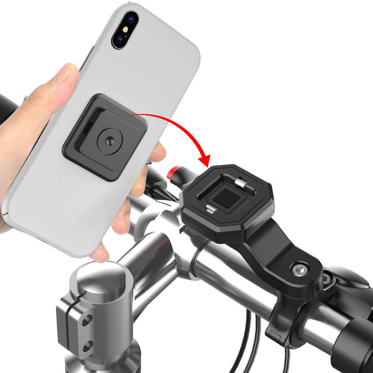 JMT-068938 Universal Plastic Phone Holder for Cycling – ABS & Nylon Fiber Material