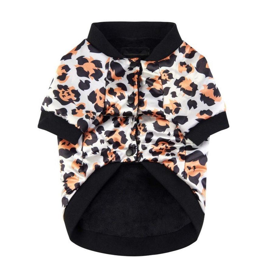JMT-069002 Corgi Quilted Coat for Autumn and Winter, Cotton Filling, Multiple Sizes Available