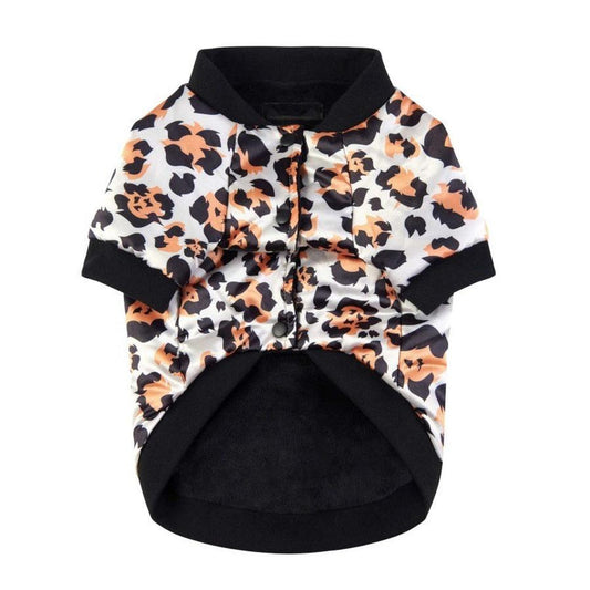 JMT-069002 Corgi Quilted Coat for Autumn and Winter, Cotton Filling, Multiple Sizes Available
