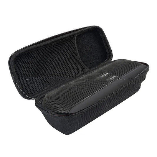 JMT-069258 Durable EVA Protective Case for Bluetooth Speaker with Climbing Carabiner, Portable Storage Solution