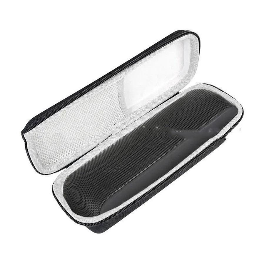 JMT-069258 Durable EVA Protective Case for Bluetooth Speaker with Climbing Carabiner, Portable Storage Solution