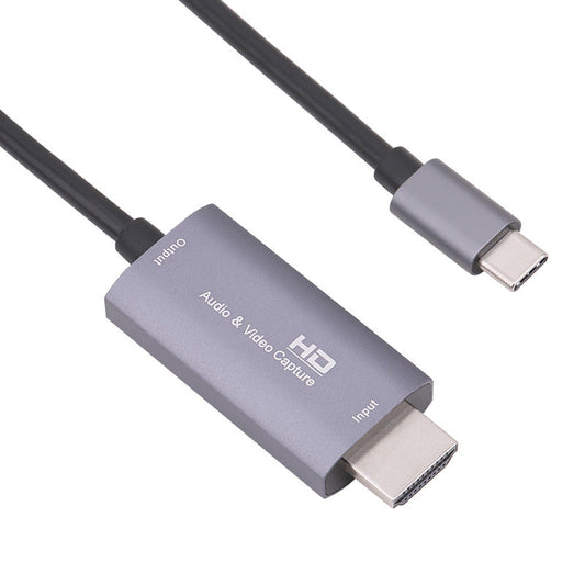 JMT-069258 HDMI Ultra-Clear 4K Input to USB 3.1 Output Capture Card, 1.8m Adapter Cable for Live Broadcasting