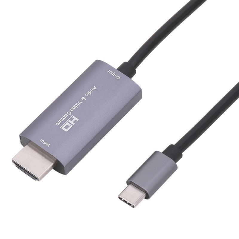 JMT-069258 HDMI Ultra-Clear 4K Input to USB 3.1 Output Capture Card, 1.8m Adapter Cable for Live Broadcasting