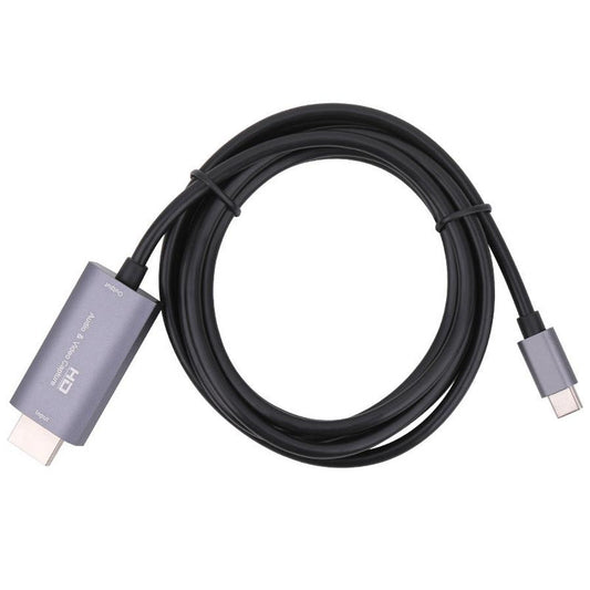 JMT-069258 HDMI Ultra-Clear 4K Input to USB 3.1 Output Capture Card, 1.8m Adapter Cable for Live Broadcasting