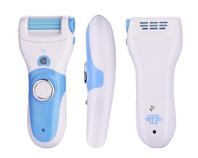 JMT-070218 Rechargeable Foot Callus Remover with Vibration and Accessories, for Smooth Skin Care