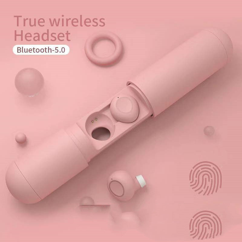 JMT-070218 True Wireless Bluetooth Headset with Copper Ring Speakers and Smart Touch Control