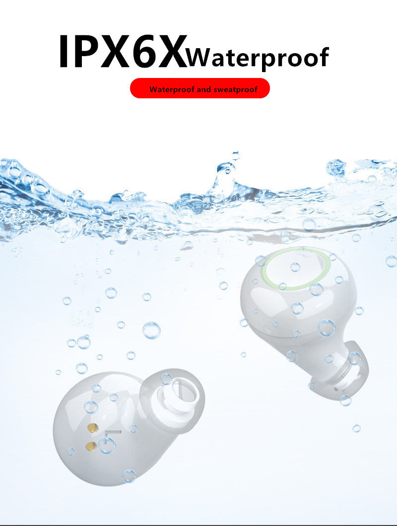 JMT-070218 True Wireless Bluetooth Headset with Copper Ring Speakers and Smart Touch Control