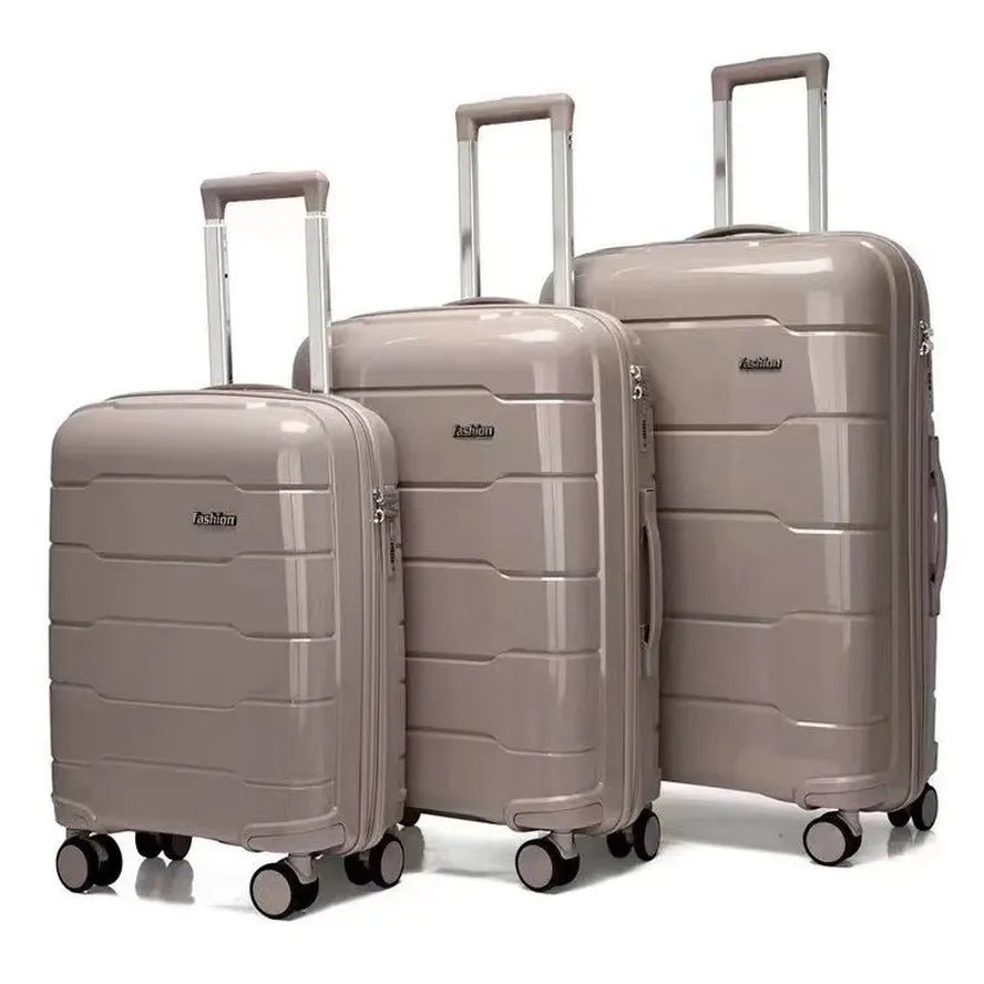 JMT-070346 Lightweight Unisex Luggage Suitcase Set with Silent 360° Spinner Wheels - Available in 20/24/28 Inches