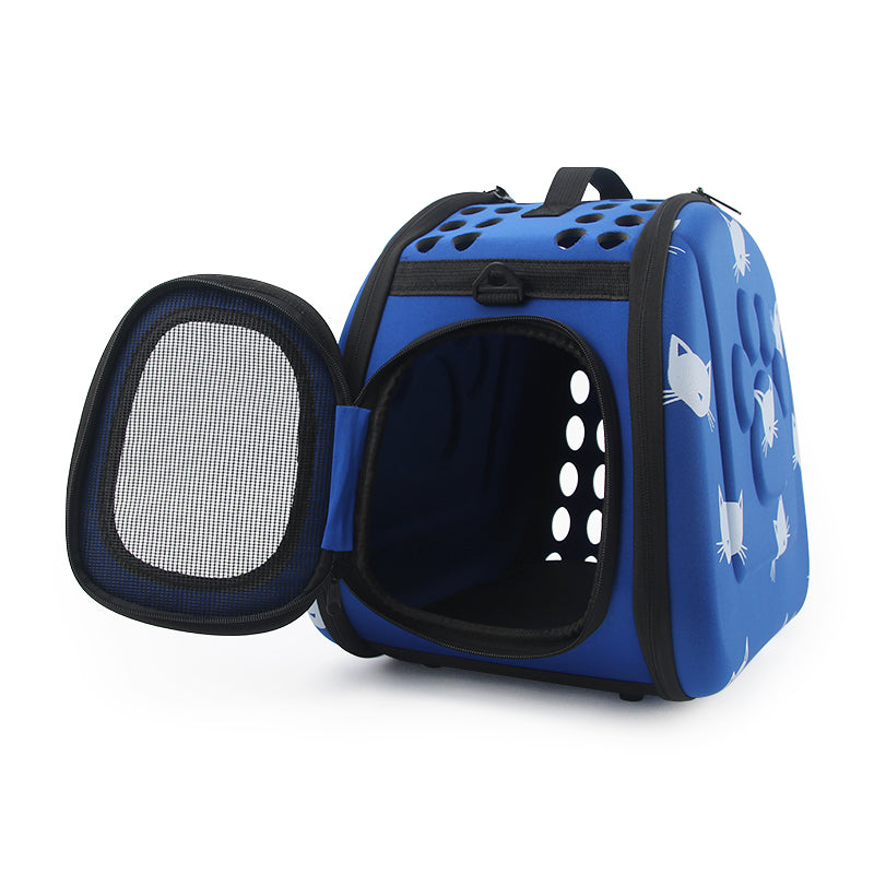 JMT-070474 Cat Pattern Single Shoulder Pet Carrier Bag for Comfortable Travel