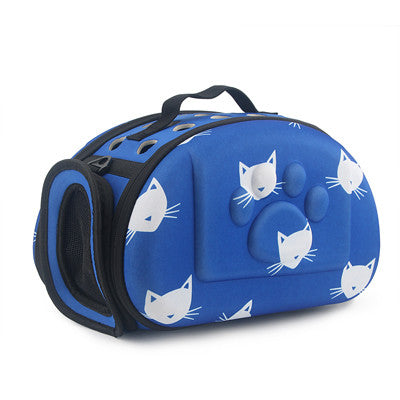 JMT-070474 Cat Pattern Single Shoulder Pet Carrier Bag for Comfortable Travel