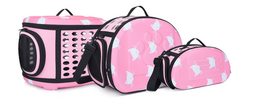 JMT-070474 Cat Pattern Single Shoulder Pet Carrier Bag for Comfortable Travel
