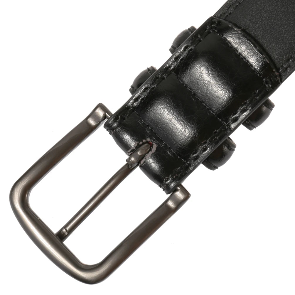 JMT-070986 Casual Two-Layer Leather Pin Buckle Belt - 3.2CM Width, Style LY32-22348