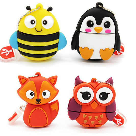 JMT-071178 Cartoon-Themed USB Flash Drive with 10MB/s Write Speed and 18MB/s Read Speed
