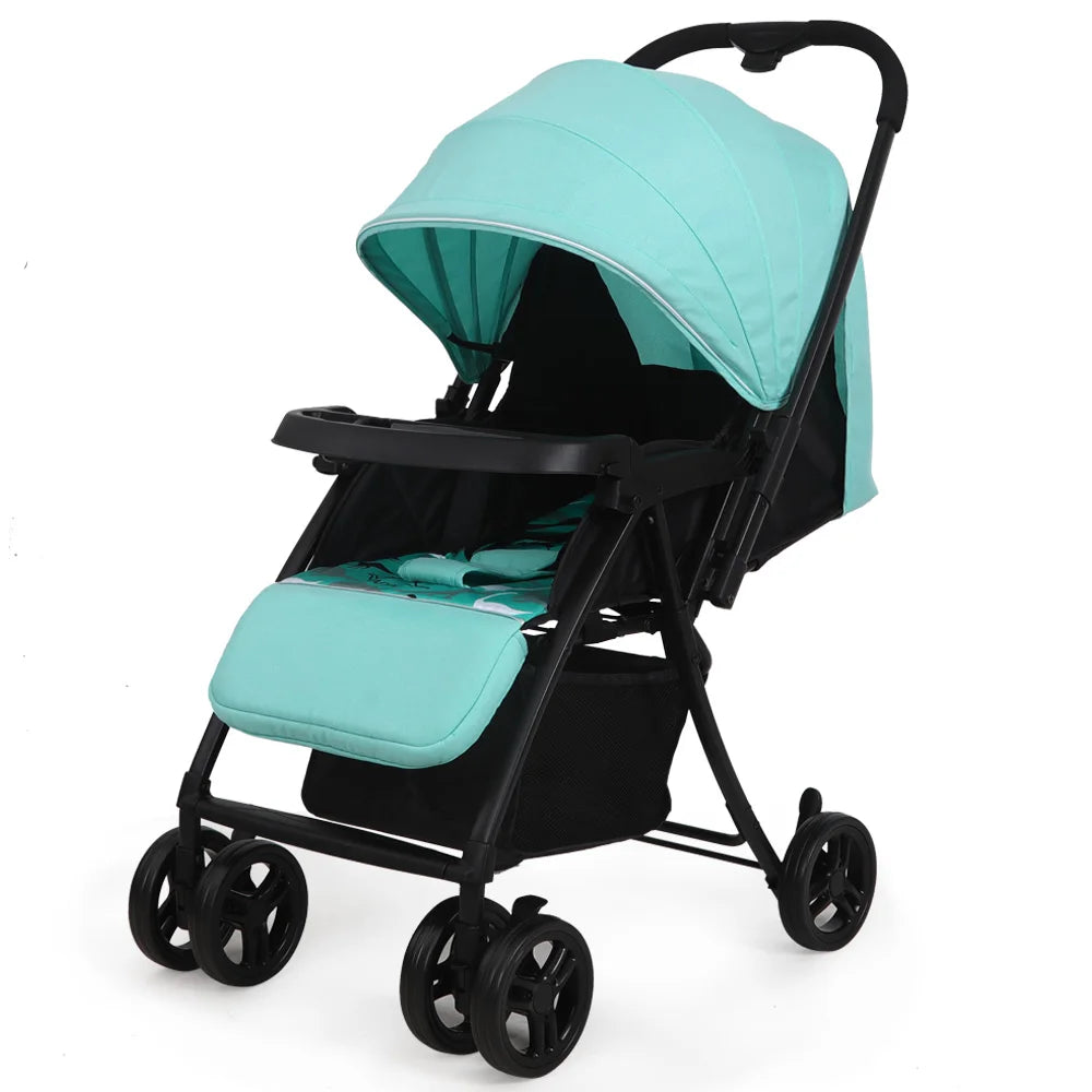 JMT-071242 Reversible Lightweight Pushchair with Foldable Design and Dinner Plate for Infants