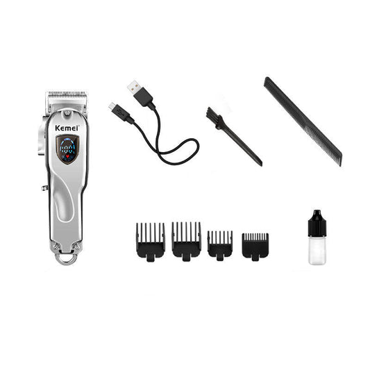JMT-071626 Kemei Retro Rechargeable Hair Clipper with 5W Power and Toggle Switch