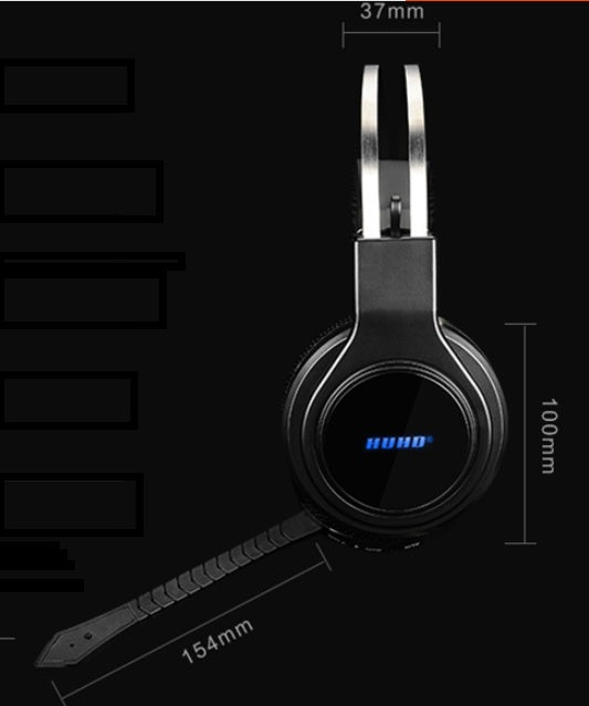 JMT-071882 Wireless Gaming Headset with Microphone for PS4 – 12 Hours Battery Life, 1100mAh Capacity