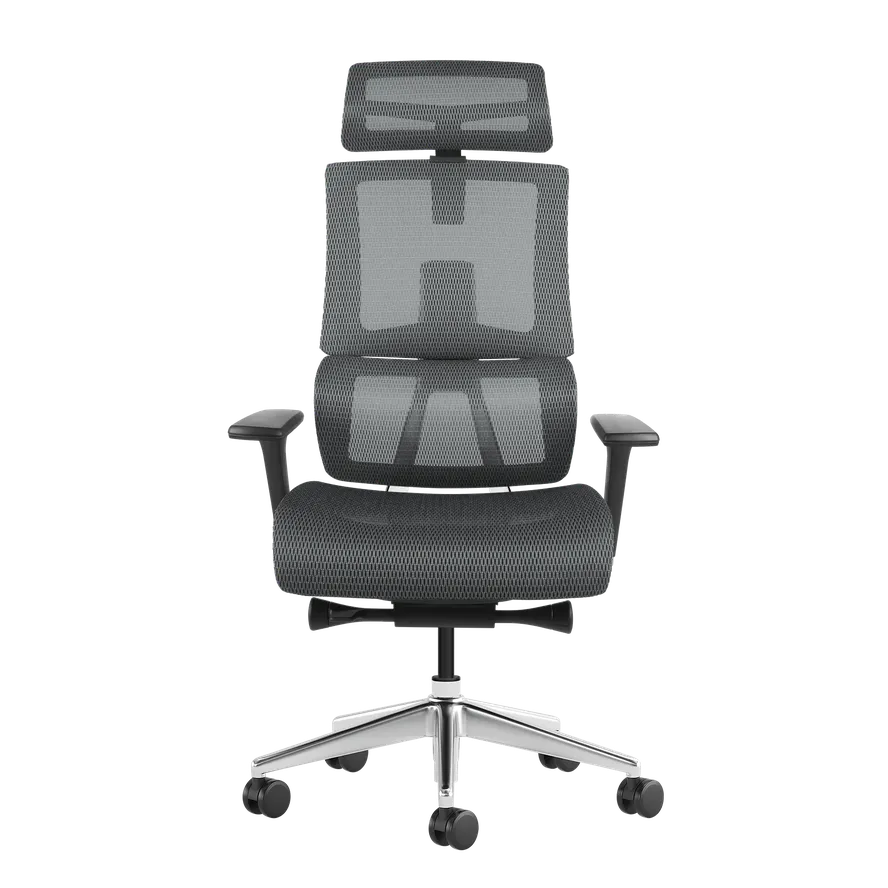 JMT-072138 Ergonomic Mesh Swivel Office Chair with Adjustable Height - Model X6-BH-02, BIFMA Certified