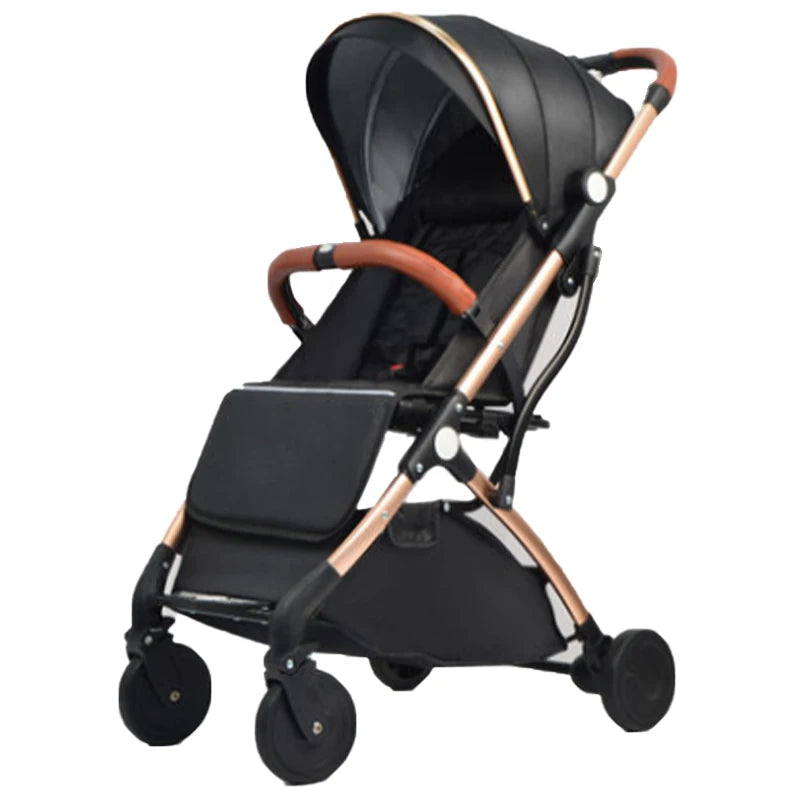 JMT-072394 Compact Lightweight Folding Stroller for Travel - Easy to Use Baby Pushchair Pram with Toddler Safety Features