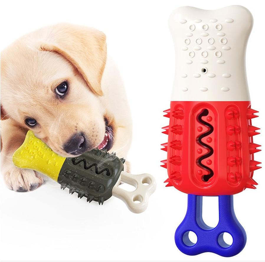 JMT-072522 Cooling and Cleaning Multifunctional Dog Chewing Toy with Tooth Care Features