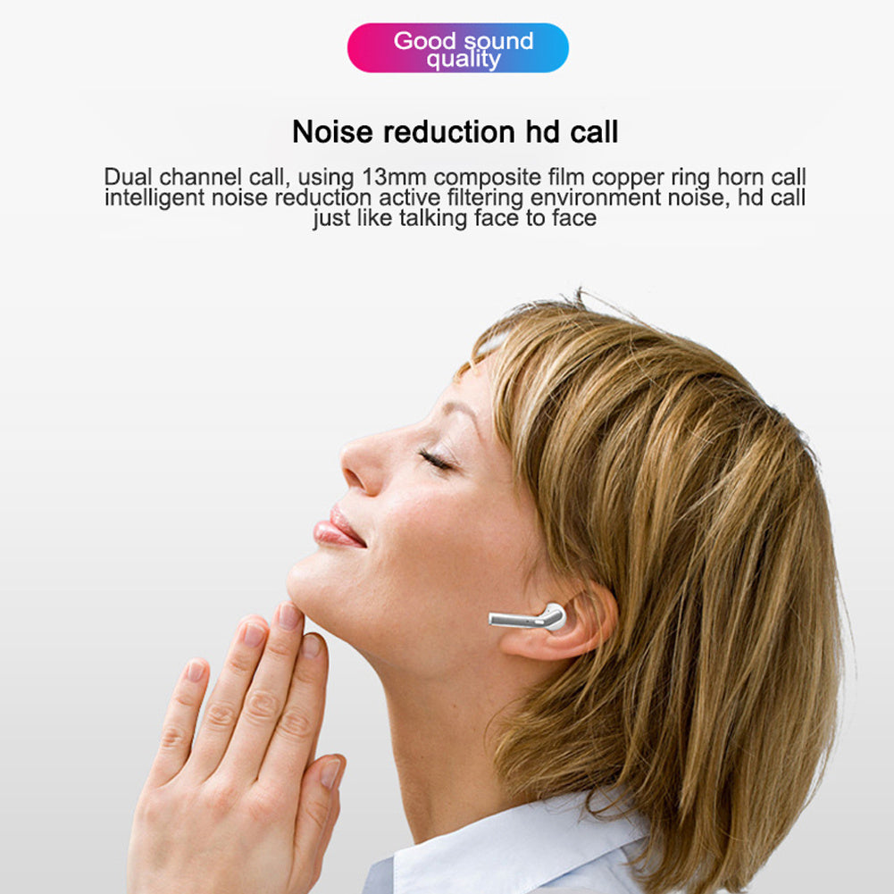 JMT-072522 H17T Wireless Bluetooth Headset with Multi-Point Connection and Voice Control