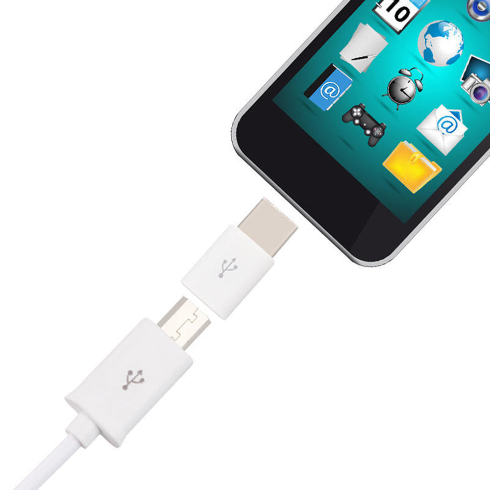JMT-072714 Micro USB to USB-C Adapter for Fast Device Charging and Data Transfer